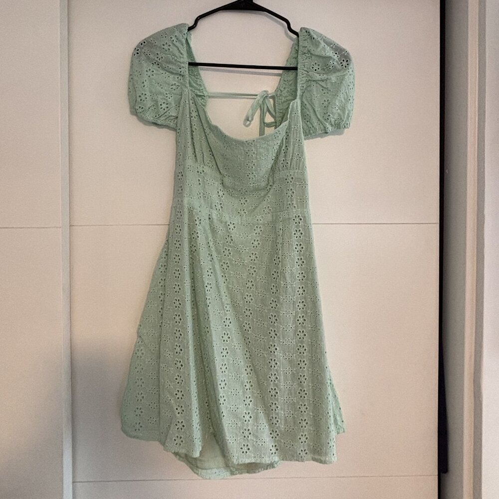 Princess Polly Floral Lace Mini Dress — NWT